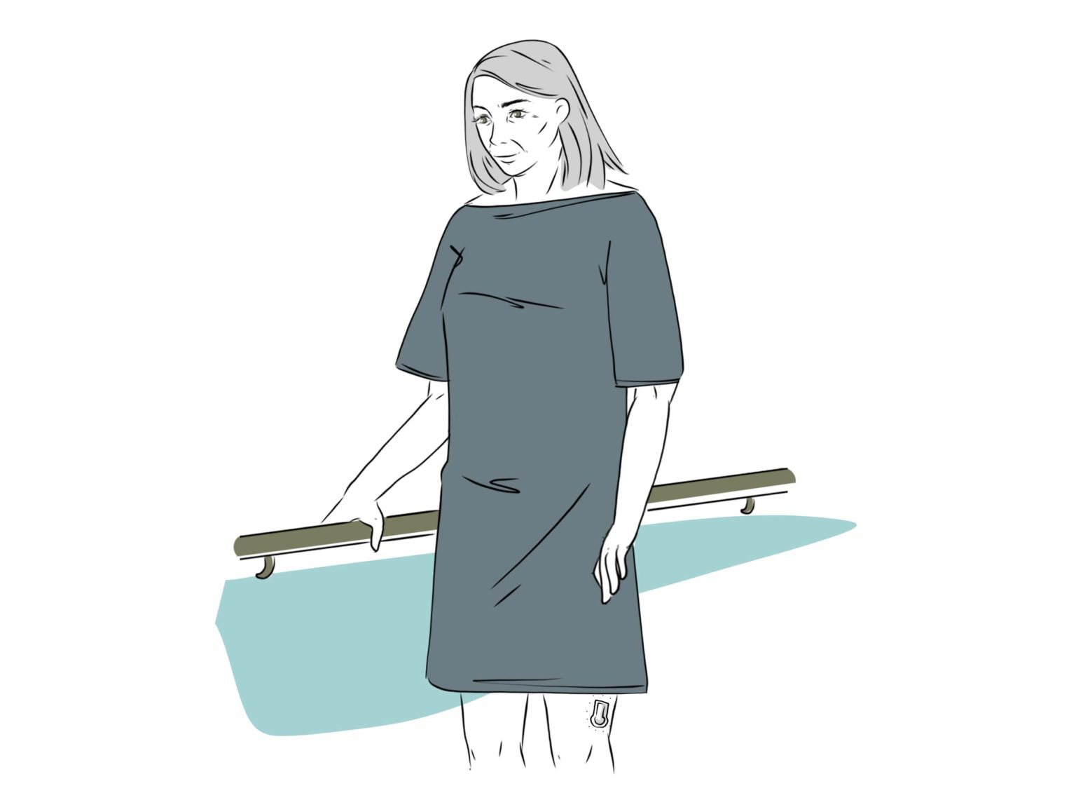 Sensoren måler fysisk aktivitet