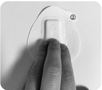 Pressing patch around sensor edges