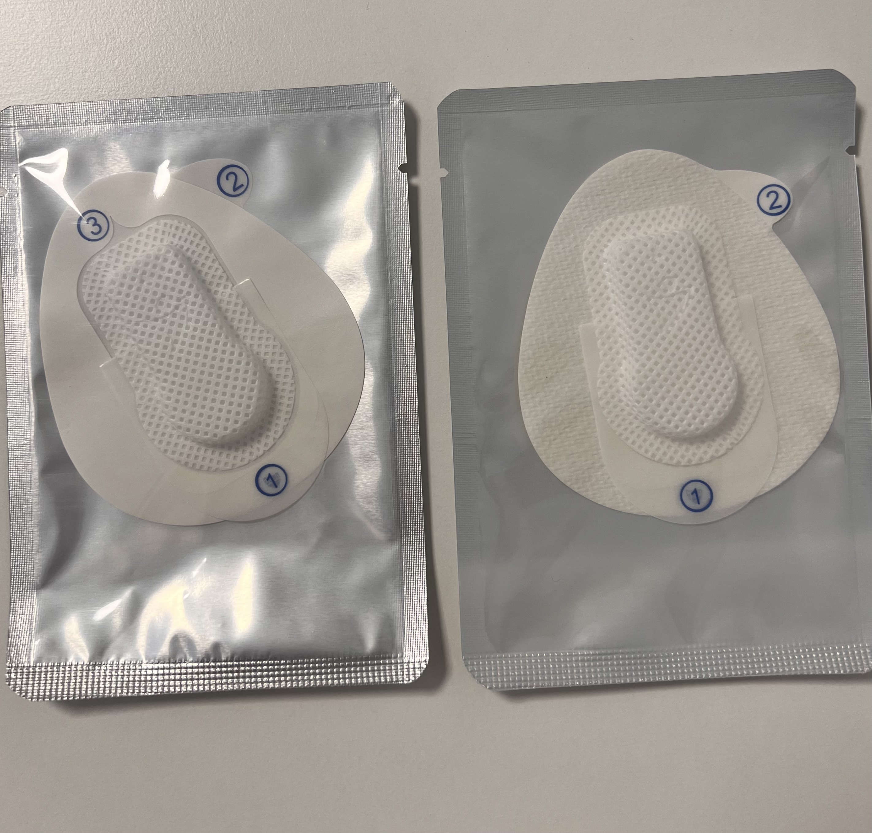 High activity and low activity patches