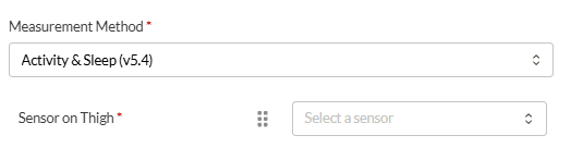 Sensor information screenshot
