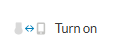 Pending action status